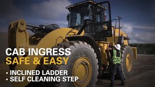 Learn about safety features on your wheel loader