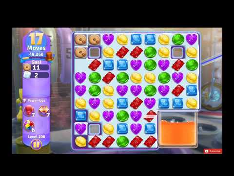 Wonka's World of Candy Level 206 NO BOOSTERS - A S GAMING