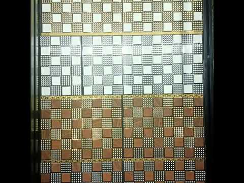 Metallic wall tiles