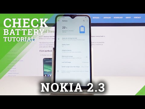 How to Check Battery Percentage on NOKIA 2.3 – Battery Level