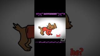 oh who is he? #animation #cat #edit #gatitoender