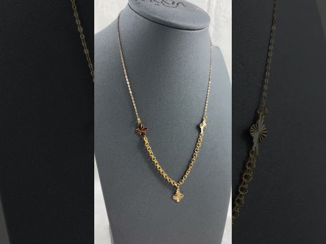 سبحة ذهب طويلة عيار 21 بوزن 6.3 جرام