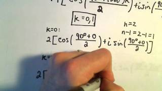 Roots of Complex Numbers, Ex 1