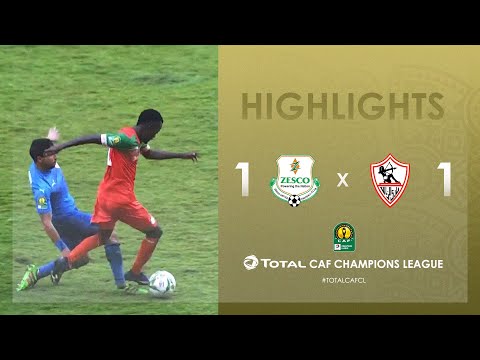 Zesco United FC 1-1 Zamalek SC | HIGHLIGHTS | Matc...