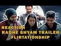 Radhe Shyam Trailer REACTION | Prabhas | Pooja Hegde | Radha Krishna Kumar | Bhushan Kumar