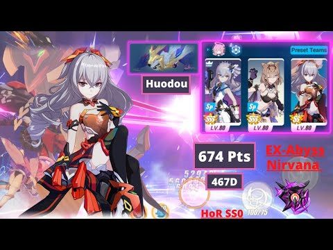 Nirvana D467 - Huodou [Ice]: 674 Pts | HoR SS0 | HB | RC | Honkai Impact 3