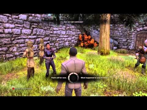 Dragon Age Inquisition Playthrough Pt.145- Talking with companions in skyhold
