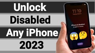 How To Unlock Any iPhone Disabled Without Computer And Bypass | iPhone Disabled Connect To iTunes |