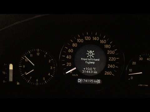 mercedes benz cls 500 acceleration stock (0-200)