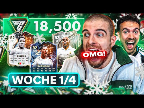 PACKLUCK zum START 😲 WER erreicht MEHR in 4 WOCHEN in FC 26 🔥🤯 WOCHE 1 ADVENTSKALENDER ❄️