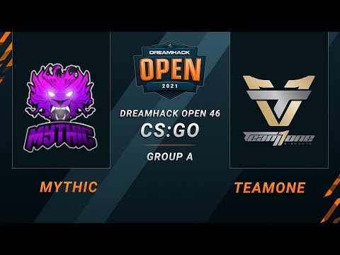 CS:GO - Mythic vs. TeamOne [Dust2] Map 1 - DreamHack Open 46  - Group A - NA