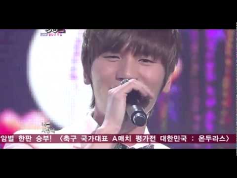 110325 Music Bank K.Will - My Heart Beating