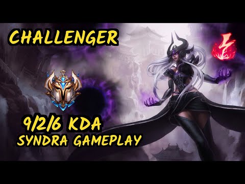 Bdd (SYNDRA) vs LEBLANC - 9/2/6 KDA MID CHALLENGER GAMEPLAY - KR