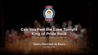 Banda Marcial Liceu Noroeste - Can You Feel the Love Tonight / King of Pride Rock (25/08/2016)