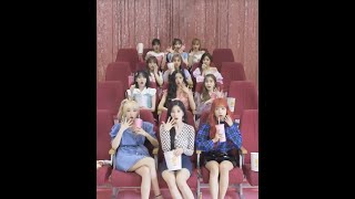 【IZONE】ライブバックステージ Oneiric Theater Poster Behind ウォニョン ユジン Wonyoung sakura Chaewon