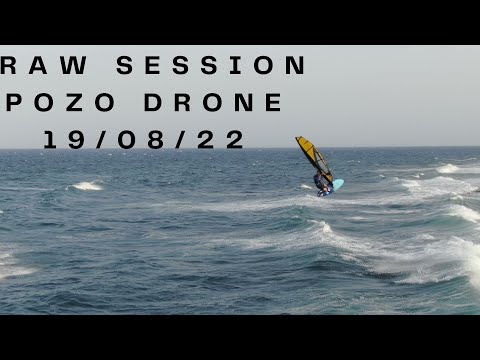 Drone Windsurf Pozo Izquierdo Raw Footage- 19th of August 2022