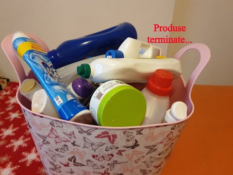 Produse de curățenie terminate