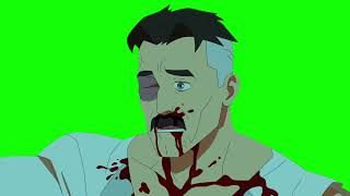 Omni-Man "I think...I miss my wife" Invincible green screen