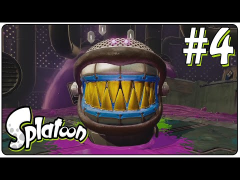 Splatoon 100% Walkthrough Part 4 (Mission 16,17,18,19,20,21 & 4th Boss Battle)