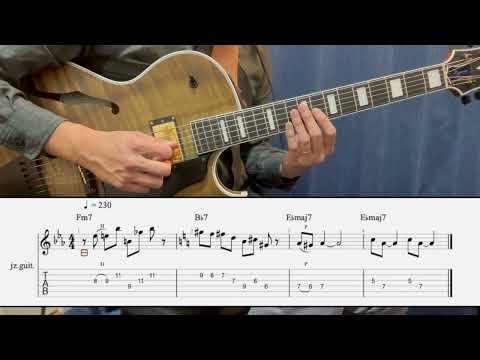 Peter Bernstein Lick#1 (Ⅱ-Ⅴ-Ⅰ) Four