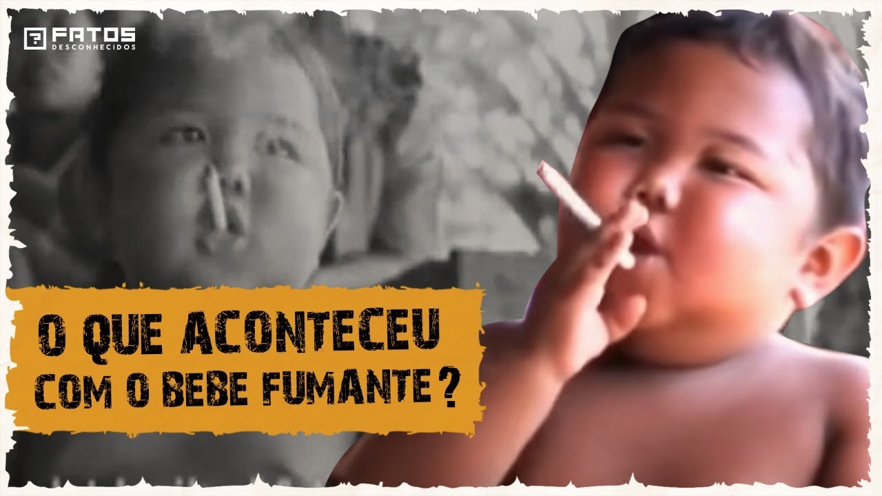 Como está o bebê fumante hoje em dia?