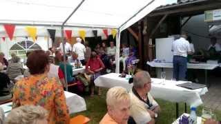 preview picture of video 'Obst- und Gartenbauverein Aura - Gartenfest 2014 - Mitgliederehrung'