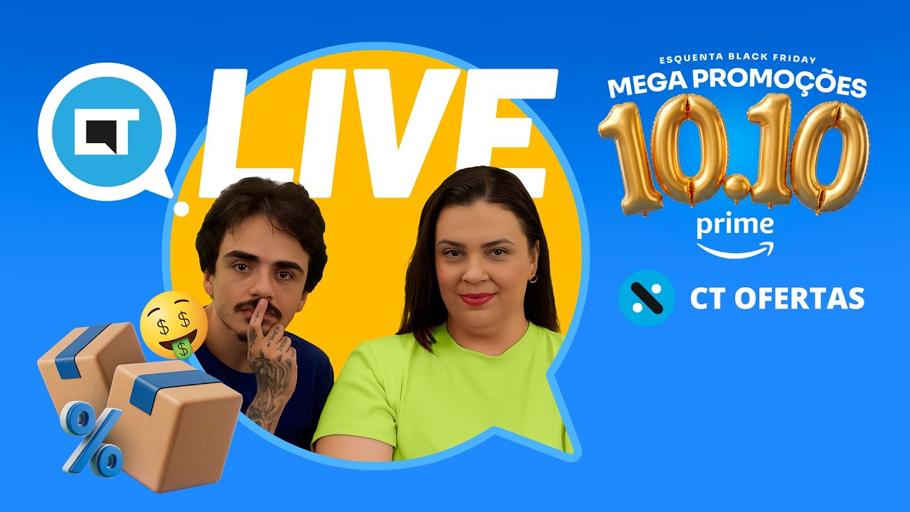 LIVE DE OFERTAS: Esquenta de ofertas 10.10 + Pré BF  + Mega Ofertas Prime