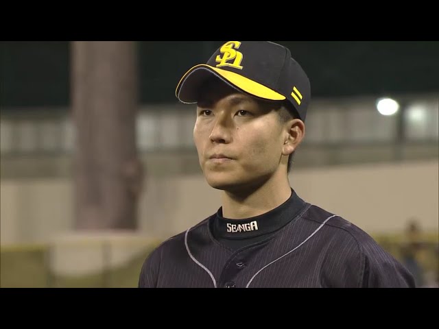 ホークス・千賀投手ヒーローインタビュー 2016/4/13 L-H