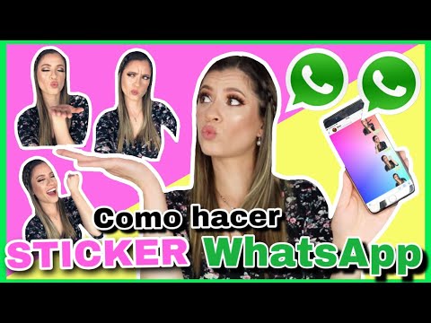 COMO HACER STICKER PARA WHATSAPP FÁCIL | NatyGloss