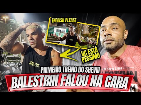 BALESTRIN MANDOU A REAL PARA SHEVIII - TREINARAM FALANDO EM INGLÊS
