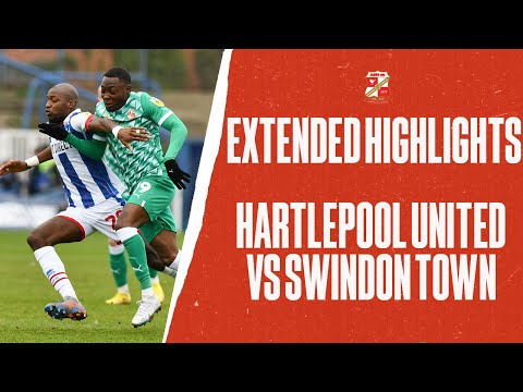 Extended Highlights: Hartlepool United vs Swindon Town