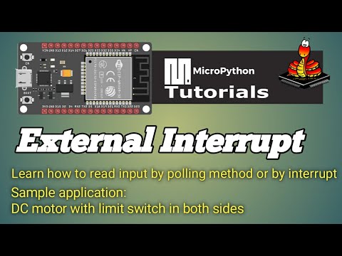 004 - ESP32 MicroPython: External Interrupt