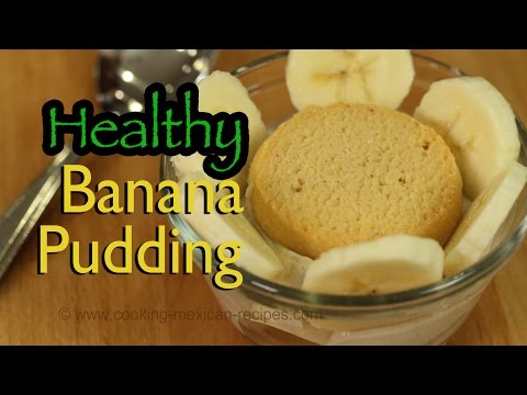 How To Make Banana Pudding Recipe | Healthy & No Added Sugar | Rockin Robin Cooks