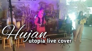 Hujan - Utopia | Live Cover Music At Yogyakarta International Airport
