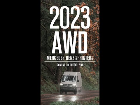 All-Wheel Drive Mercedes Sprinter Chassis AVAILABLE! #shorts