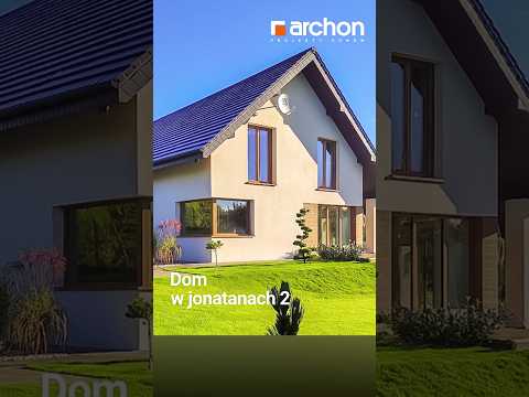 Dom w jonatanach 2 - ARCHON+ Projekty Domów #shorts