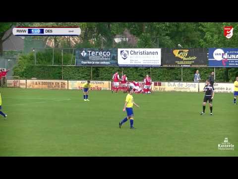 Rood-Wit 1 - Desk 1 doelpunt Boy van Steen