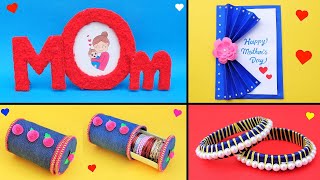 4 DIY Amazing Mother's Day Gift Ideas/ Best out of waste/ Gifts making for mom during Lockdown
