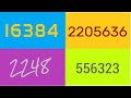 Colorful Numbers 1 To 1000000