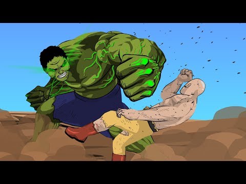 Hulk vs Saitama Animation (Part 3/3) - Taming The Beast