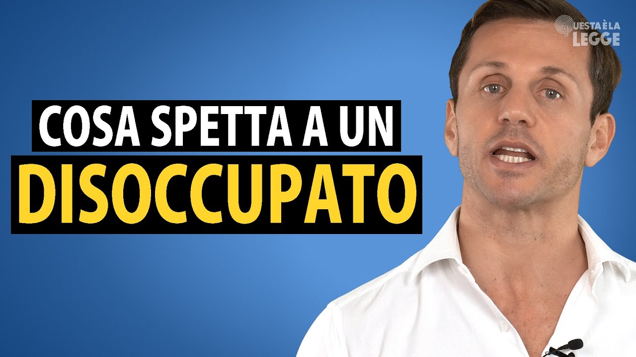 A cosa ha diritto un disoccupato | avv. Angelo Greco