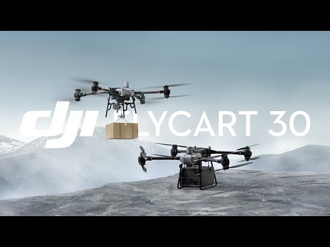 Introducing DJI FlyCart 30 | DJI Delivery