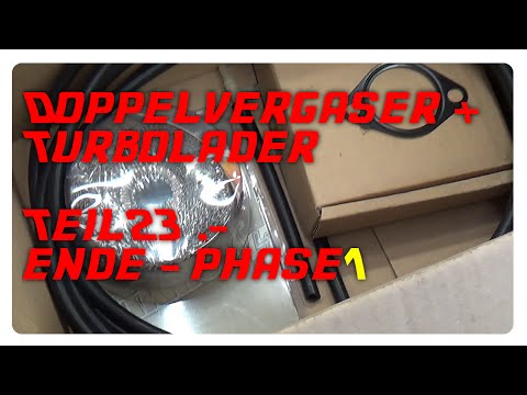 DCOE Weber Doppelvergaser + Turbolader Teil23 .- Testfahrt und ende von Phase - 1