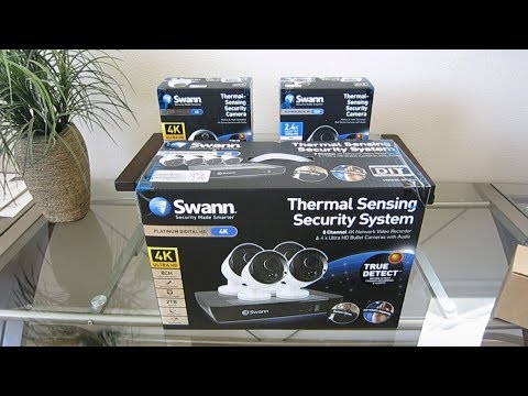 Swann Ultra 4K Security Camera System IP POE Review: Unboxing, Install, Setup & Demo NVR-8580 Kit