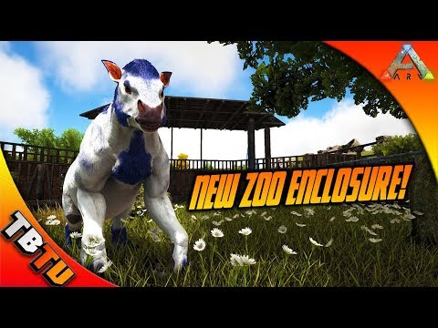 ARK CHALICOTHERIUM BREEDING COMPETITION! CHALICOTHERIUM ZOO ENCLOSURE! Ark Survival Evolved Zoo