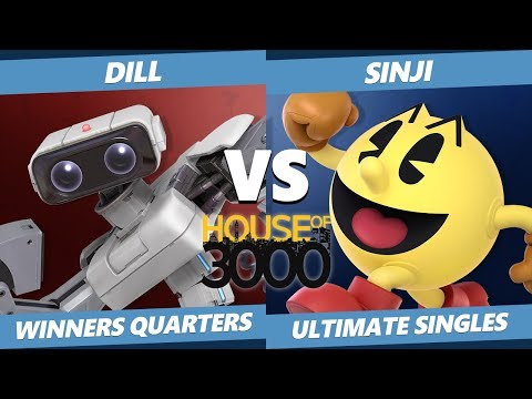 Smash Ultimate Tournament - Dill (ROB) Vs. Sinji (Pac-Man) SSBU Xeno 159 Winners Quarters