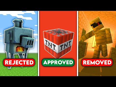 10 Minecraft Ideas Mojang Rejected 😰 | Minecraft Things You Didn't Know | Minecraft Hindi