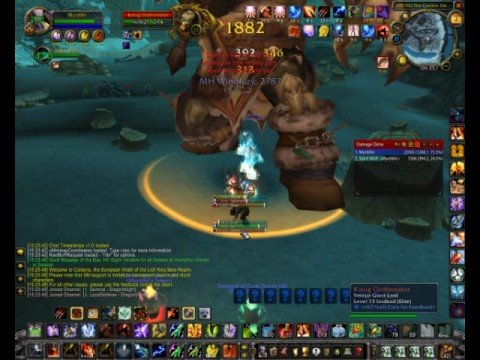 Feral Spirit, Spirit Wolves at Level 80 (WotLK BETA)