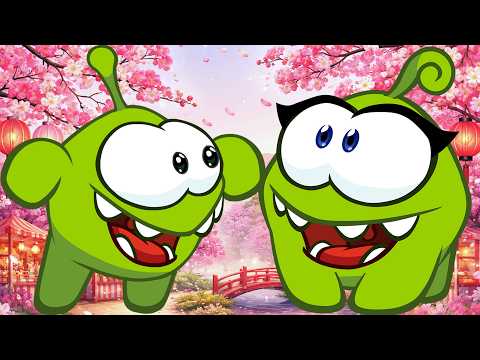 Om Nom Stories 🌸 オムノムの梅まつりマジック Plum Blossom Magic! 🍭 Sweet Festival Adventures | Super Toons TV アニメ