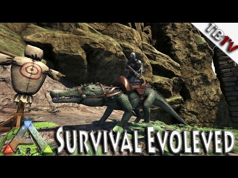 Ark Survival HOW TO TAME A KAPROSUCHUS - Ark Patch 248 Kaprosuchus - Ark Survival Evolved TagBackTV